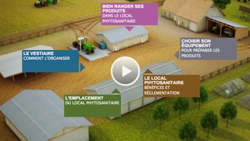 Bonnes pratiques phytos : faites le tour du local phyto en 3D