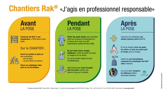 Les règles à respecter sur les chantiers de pose des diffuseurs