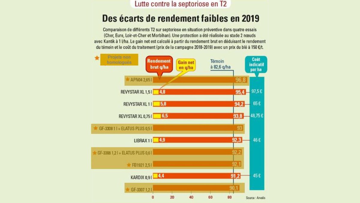 Des écarts de rendements faibles en 2019