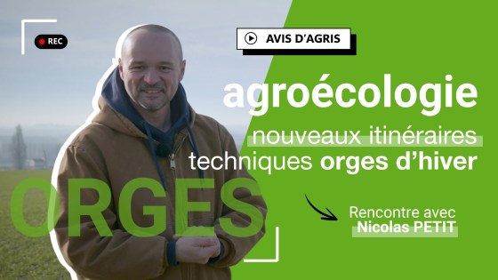 Découvrez le témoignage de Nicolas PETIT, agriculteur céréalier dans la Vienne