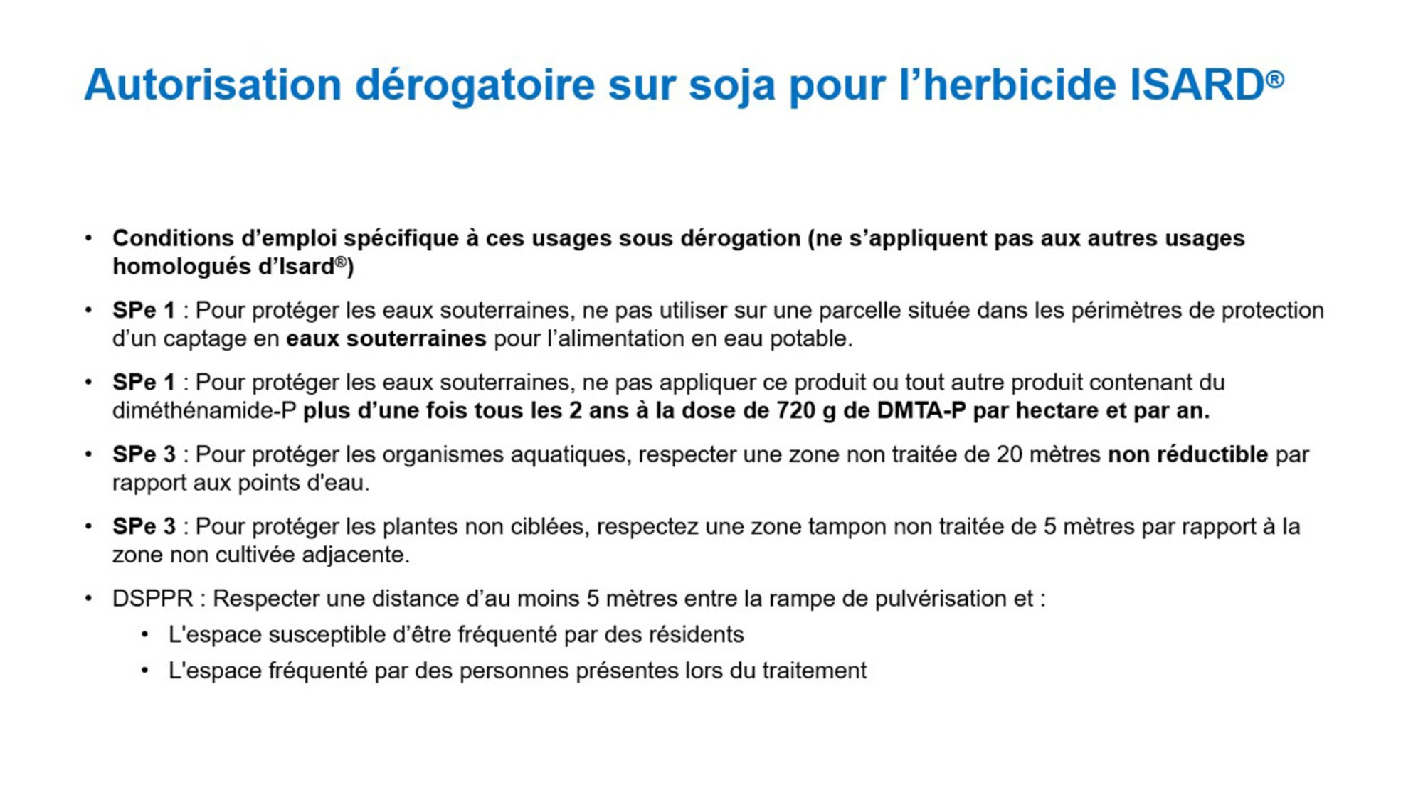 isard bonnes pratiques